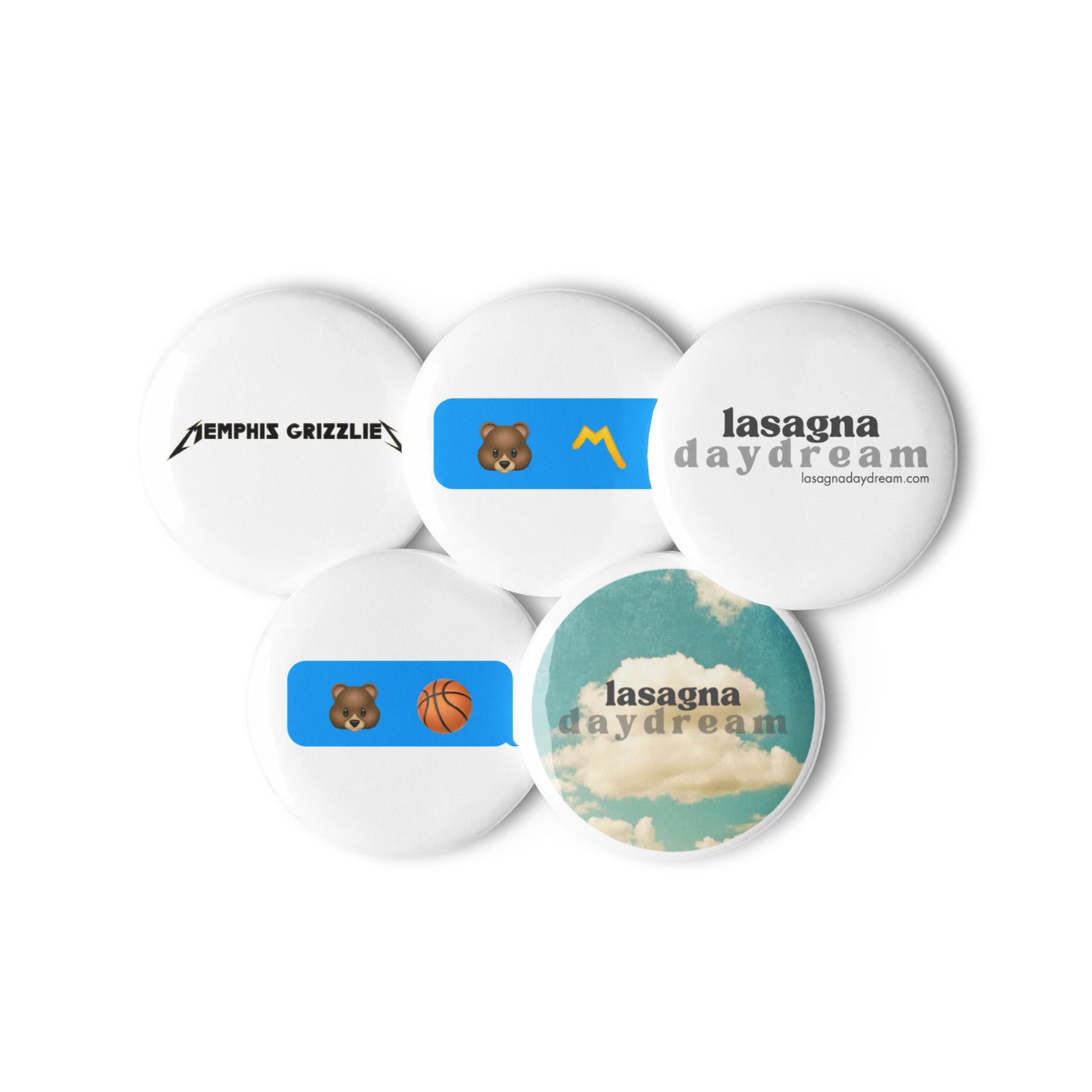 Lasagna Daydream Special [Set of 5 Pins]